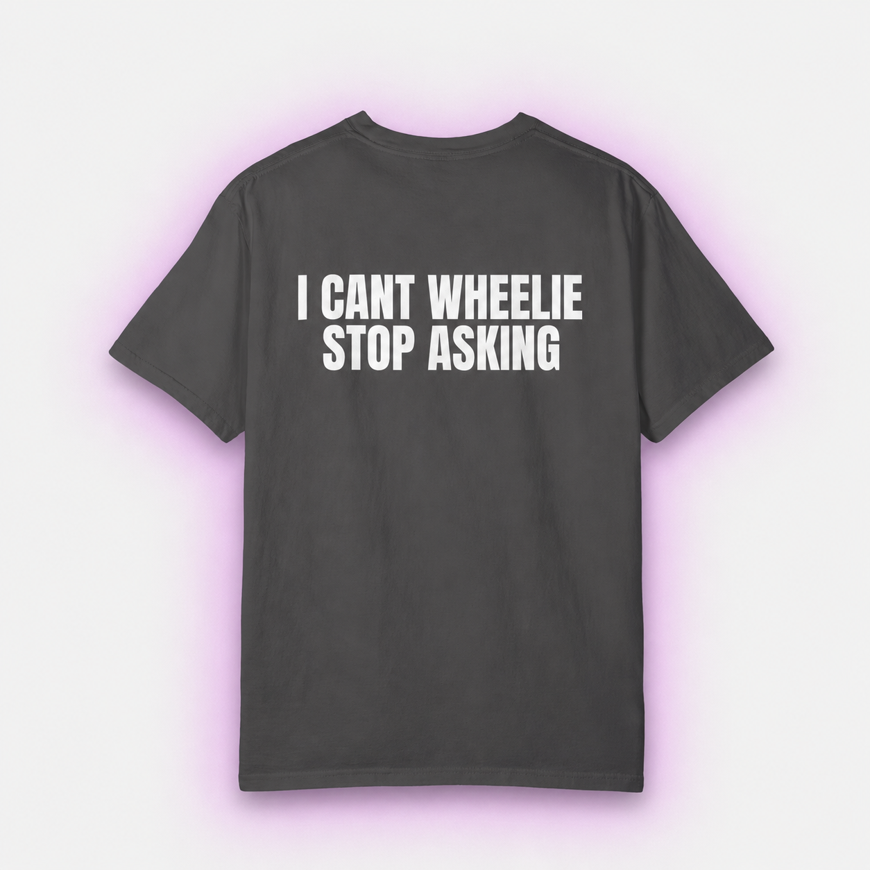 I Can't Wheelie Tee